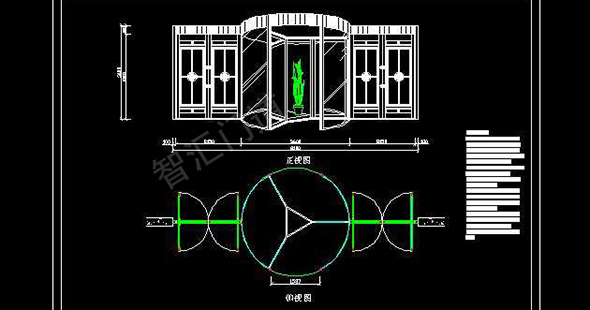 旋轉(zhuǎn)門的電器結(jié)構(gòu)組成